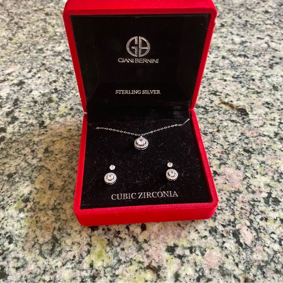 NWB GIANI BERNINI 3-Pc. Set Cubic Zirconia in Sterling Silver - Picture 1 of 7